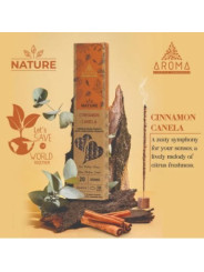 Incienso Aroma Orgánico Nature Canela.