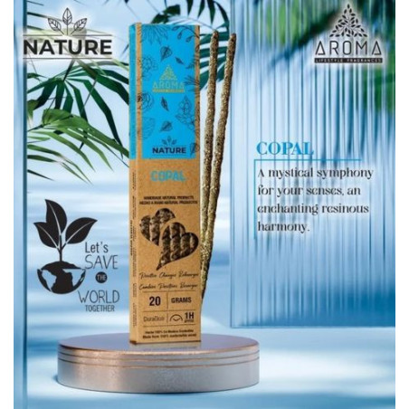 Incienso Aroma Orgánico Nature Copal.