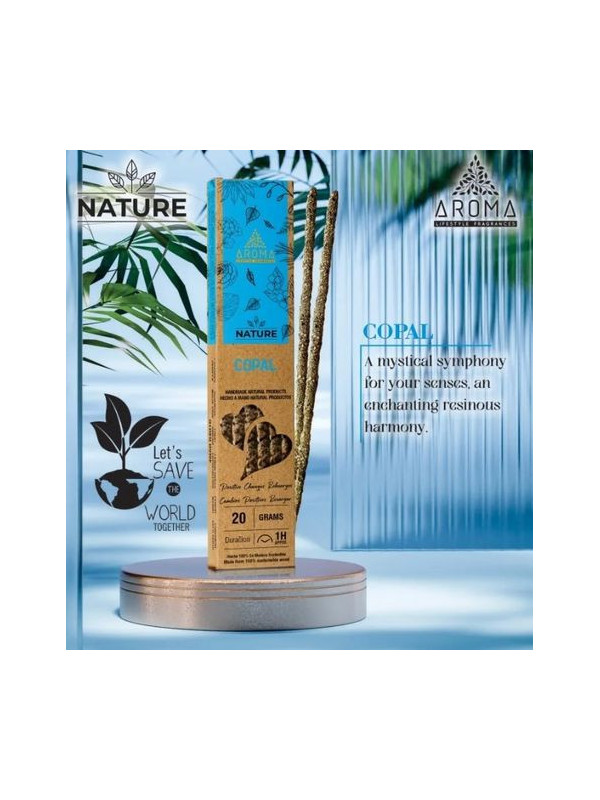 Incienso Aroma Orgánico Nature Copal.