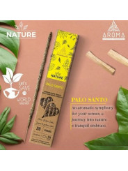 Incienso Aroma Orgánico Nature Palo Santo.