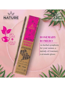 Incienso Aroma Orgánico Nature Romero.