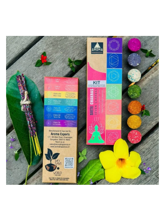 Incienso Aroma Kit 7 Chakras.