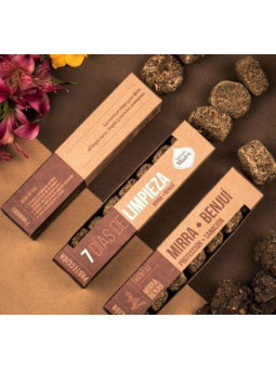 Bombas de Hierbas 7 días Mirra y Benjuí. Sagrada Madre.