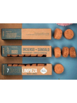 Bombas de Hierbas 7 días Frankincense y Sándalo. Sagrada Madre.