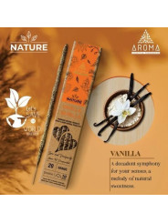 Incienso Aroma Orgánico Nature Vainilla.