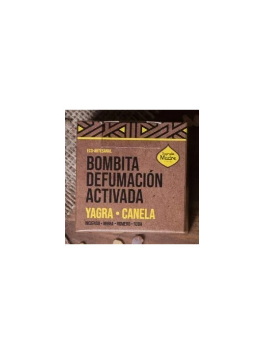 Bombas Carbón mini de Yagra Canela. Sagrada Madre.