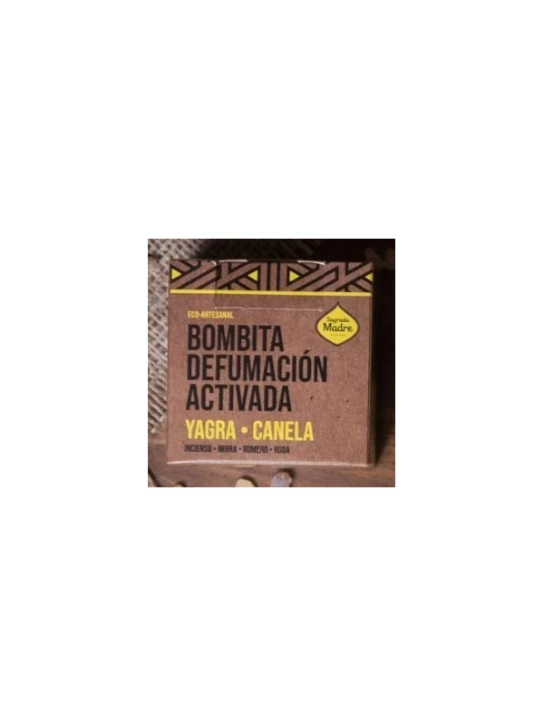Bombas Carbón mini de Yagra Canela. Sagrada Madre.