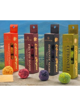 Bomba Mágica Orgánica de defumación Diamante Negro. Aromanza.