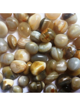 Canto Rodado Pequeño Agata Bandeada de 1 a 2 cm