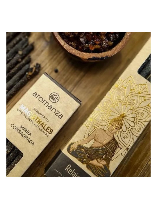 Incienso Magistral Mirra Consagrada. Aromanza.