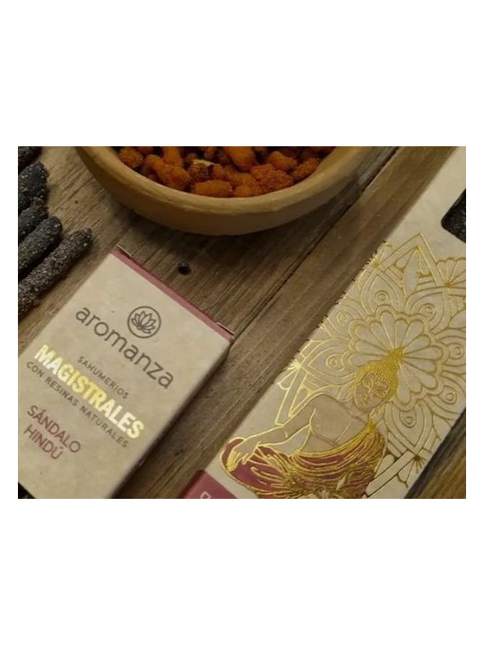 Incienso Magistral Sándalo Hindú. Aromanza.