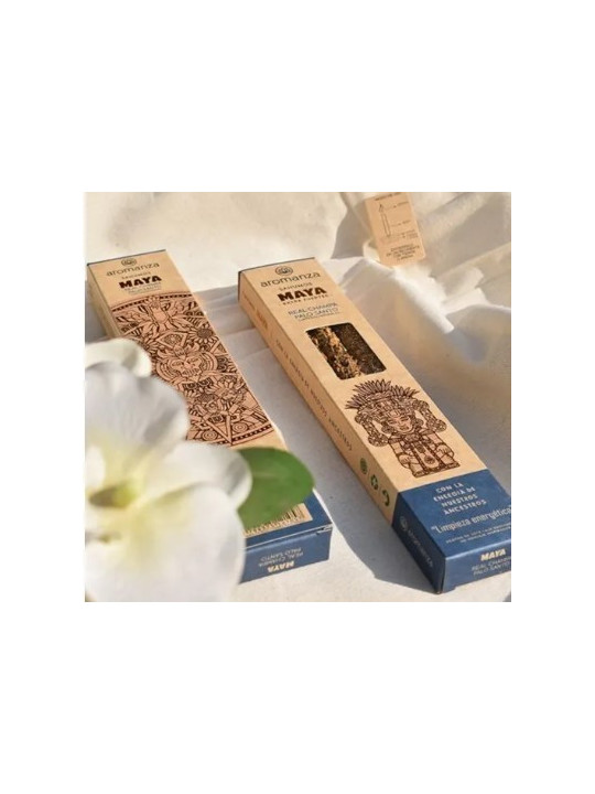 Incienso Maya Champa con Palo Santo. Aromanza.