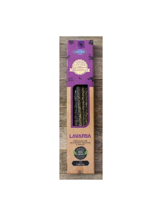 Incienso Orgánico de Lavanda. ULLAS.