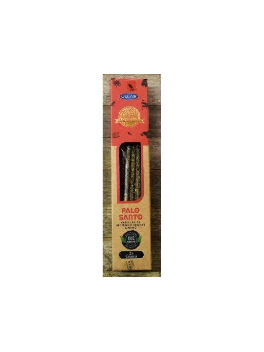 Incienso Orgánico de Palo Santo. ULLAS.