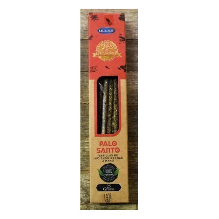 Incienso Orgánico de Palo Santo. ULLAS.