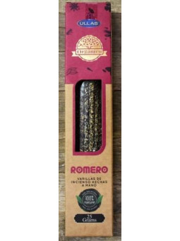 Incienso Orgánico de Romero. ULLAS.