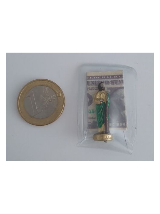 Amuleto Encapsulado San Judas Tadeo. Peticiones de Dinero.