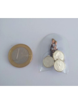 Amuleto Encapsulado Virgen del Carmen. Protección.