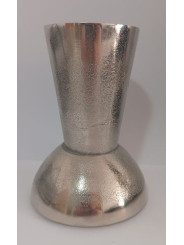 Candelero Metal Plateado.