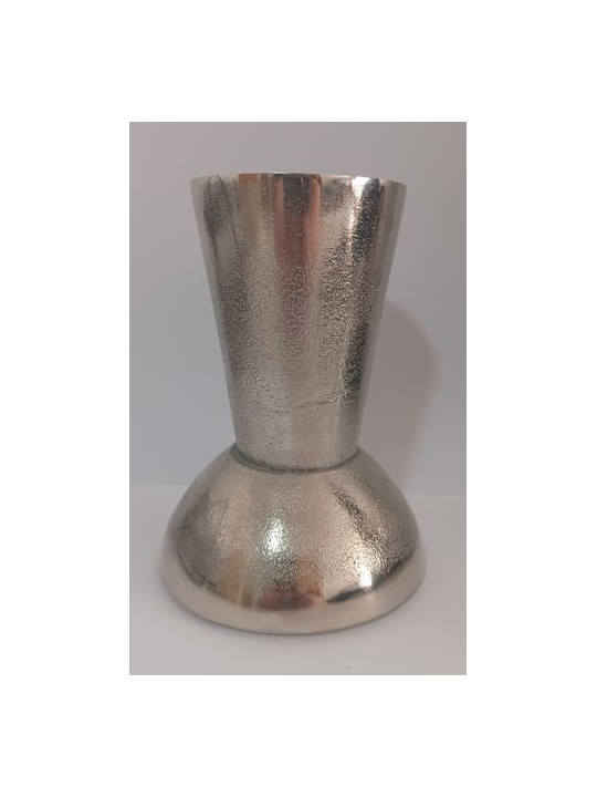 Candelero Metal Plateado.