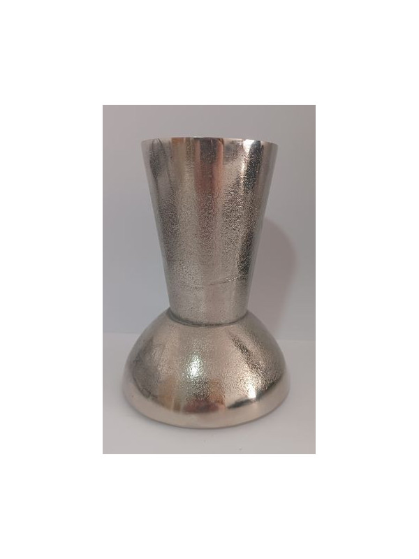 Candelero Metal Plateado.