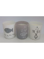 Pack 3 velas aleatorias Perfumadas en vaso de cristal.