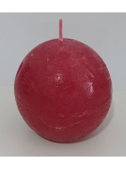 Vela Esfera Fúcsia Pequeña 6cm.