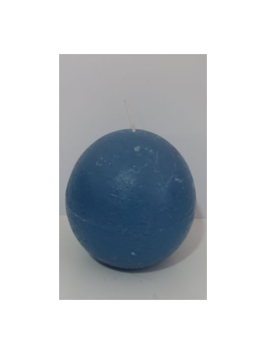 Vela Esfera Azul marino grande. 7,5cm.
