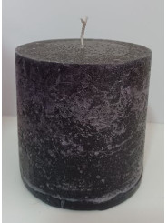 Velón Negro 10x10cm.