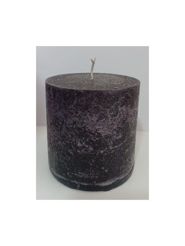 Velón Negro 10x10cm.