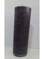 Velón Negro 20x7cm.