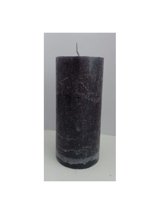 Velón Negro 15x7cm.