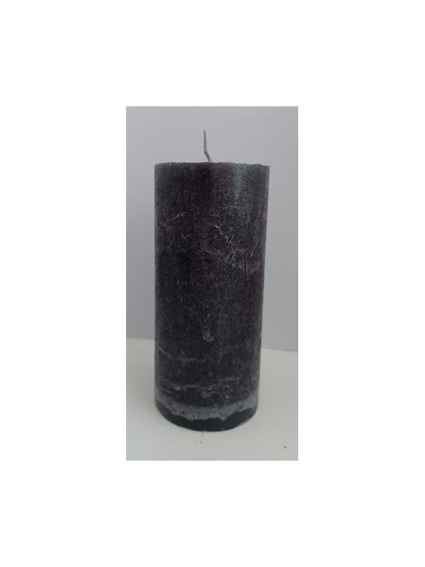 Velón Negro 15x7cm.