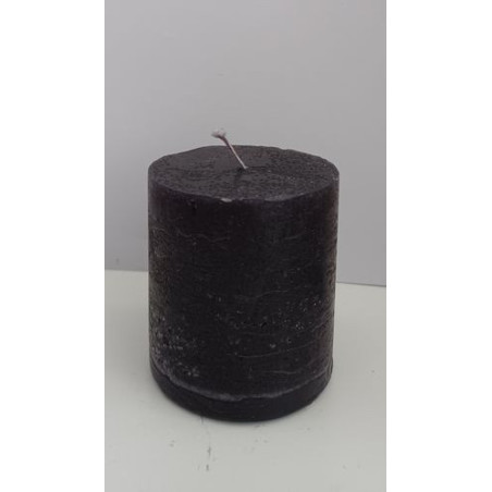 Velón Negro 7x7cm.