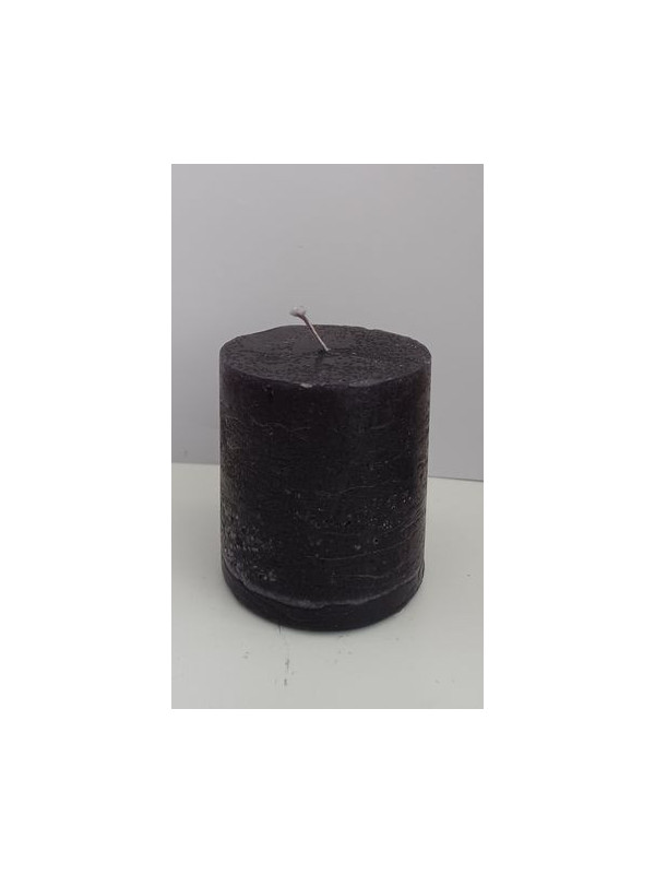 Velón Negro 7x7cm.