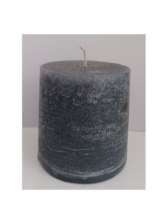 Velón Gris 10x10cm.