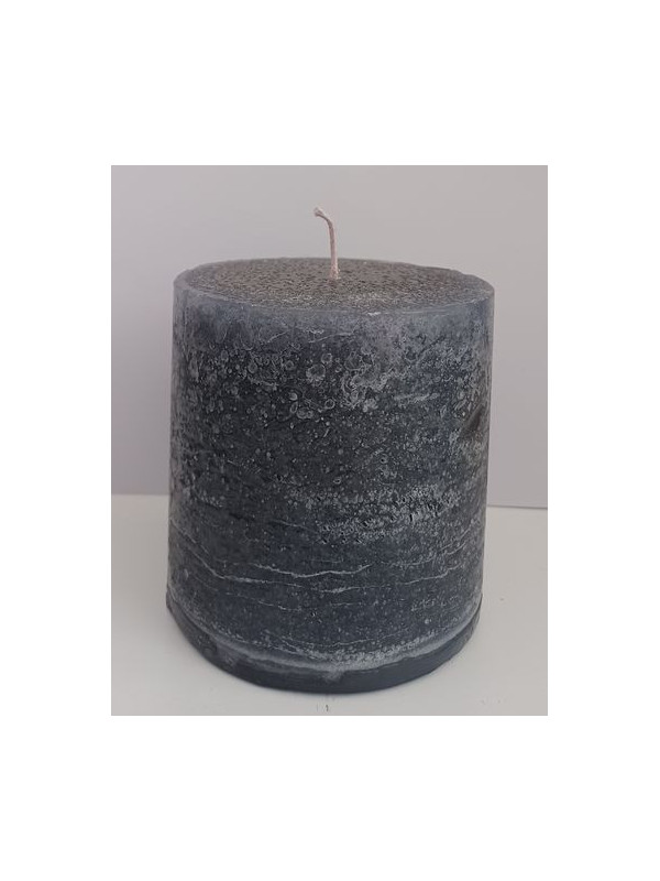 Velón Gris 10x10cm.