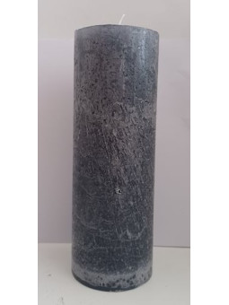 Velón Gris 20x7cm.