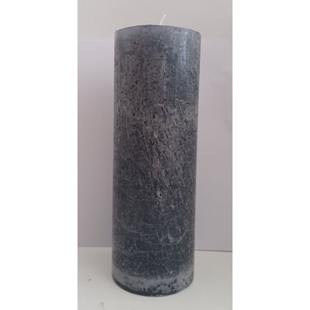 Velón Gris 20x7cm.