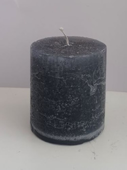 Velón Gris 7x7cm.