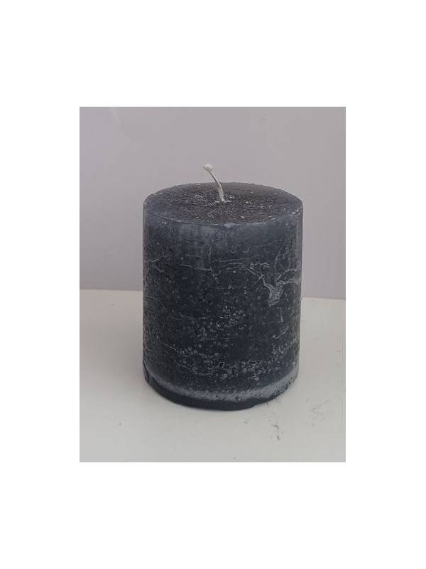 Velón Gris 7x7cm.