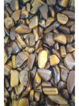 Canto Rodado Mini Ojo de Tigre menos de 1 cm.