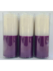 Velón Morado-Blanco Especial Esotérico