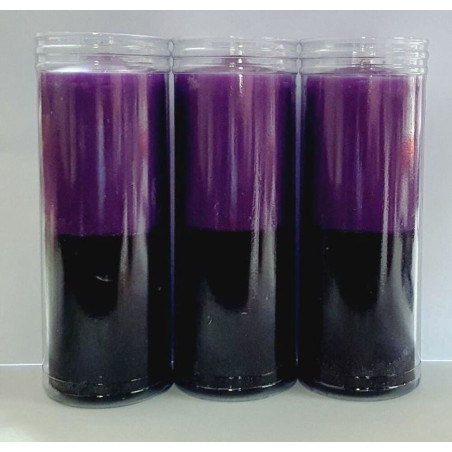 Velón Negro-Morado Especial Esotérico