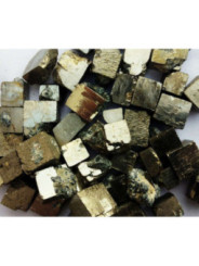 Canto Rodado Mediano Pirita Calidad Comercial de 2,5 a 3,5 cm
