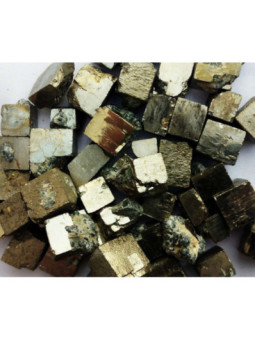 Canto Rodado Mediano Pirita Calidad Comercial de 2,5 a 3,5 cm