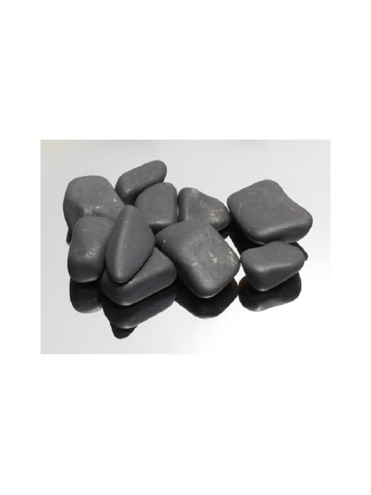 Canto Rodado Mediano Shungita de 2,5 a 3,5 cm