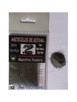 Incienso Cobra Negra contra Magia Negra y Vudú. 15 gramos aprox.