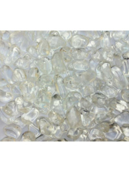 Canto Rodado Mediano Cuarzo Cristal de 2,5 a 3,5 cm