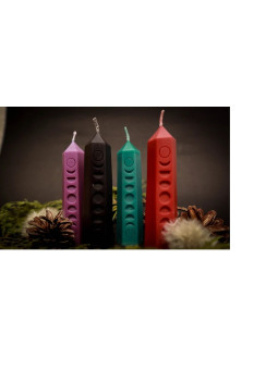 Vela Fase Lunar (Varios Colores)